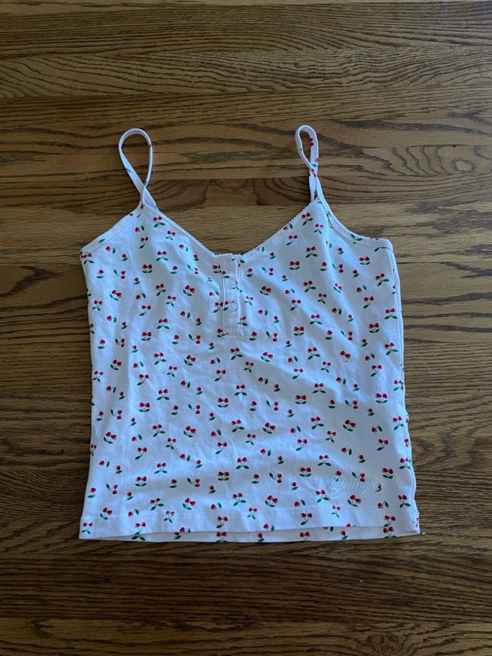YoungLA cherry sleep top